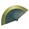 Gradient Handheld Folding Fan with Tassel