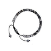 Natural Stone Abacus Bead Rope Bracelet