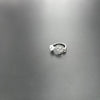 Plum Blossom Leaf Pattern Luck Ring, Adjustable Open Ring