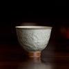 Honey Glaze Relief Ceramic Teacup