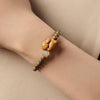 Wooden Rabbit Charm Bracelet, 6mm Beads