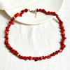 Crystal Stone Luck Necklace, Crushed Chip Choker
