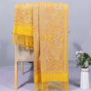 Embroidered Cashew Flower Shawl, Rayon Winter Wrap
