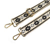 Multicolor Embroidered Shoulder Bag Straps, 38mm Adjustable Crossbody Strap