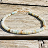 Natural Stone Spacer Bead Bracelet