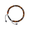 Natural Stone Abacus Bead Rope Bracelet