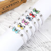 Butterfly Freedom Love String Charm Bracelet