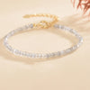 3mm Faceted Natural Stone Bracelet for Women