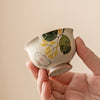 Hand Painted Moon Rabbit Ceramic Teacup 40ml