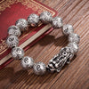 Tibetan FengShui PiXiu Wealth Bracelet with Bagua Beads