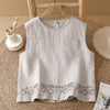 Women's Sleeveless Shirts Summer Casual Cotton Blend Tank Top