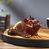 Color Changing Tea Pet Figurine, Feng Shui Wealth Toad and Pixiu Charm