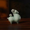Ceramic Goat Figurine Chinese Zodiac Home Decor