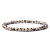 4mm Various Stone Crystal Mini Beads Bracelet