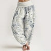 Women's Cotton Harem Pants with 3D Digital Print
