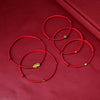 Red String Bracelet with Pixiu Charm