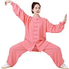 Linen Tai Chi Qigong Meditation Practice Outfit Set