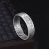 Lotus Elephant Ring with Six True Words Blessing