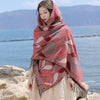 Tibetan Shawl Paisley Wrap Scarf