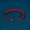 Handmade Red String Bracelet with Love Knot and Flower Charm