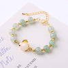 Year of the Rabbit Green Aventurine Luck Bead Bracelet