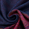 Jacquard Floral Print Tassel Scarf Wrap for Women