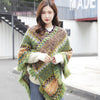 Tibetan Shawl Warm Cloak Tibetan Tassel Scarf