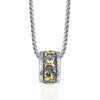 Om Mani Padme Hum Titanium Steel Necklace Pendant