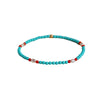 Turquoise and Pearl Beaded Bracelet, Chinese Style