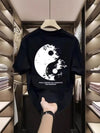 Yin Yang Tai Chi Pattern Cotton Tee T-shirt