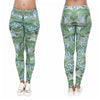 Printed High Waist Yoga Leggings for Women
