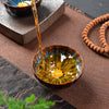 Lotus Peacock Ceramic Teacup Inlaid Tea Cup 120ml
