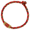 Chinese Zodiac Handmade Red String Bracelet Luck Protection