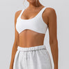 Seamless Yoga Sports Bra, Medium Support Crop Top