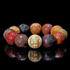 Yellow Rosewood Prayer Bead Bracelet