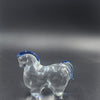 Crystal Glass Horse Figurine, Chinese Zodiac Animal Decoration