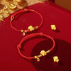 Sheep Charm Red String Bracelet 925 Sterling Silver Year of the Goat