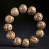 Eagle Eye Wood Beads Bracelet, 20mm Unisex Wooden Jewelry