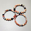 Galaxy Agate Bracelet, Cosmic Stone Beads