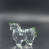 Crystal Glass Horse Figurine, Chinese Zodiac Animal Decoration