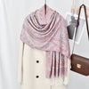 Vintage Paisley Shawl: Soft Tassel Scarf for Women