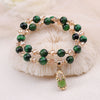 Pixiu Fox Money Bag Protection Self Confidence Double Wrap Bracelet