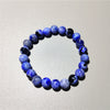 Galaxy Agate Bracelet, Cosmic Stone Beads