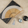 Simple Chinese Bamboo Folding Fan for Summer