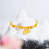 Gold-Tone Ji and Fu Charm Bracelet