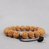 Bodhi Seed Bracelet with Amber, Turquoise or Dzi Bead