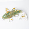 Koi Fish Crystal Chip Epoxy Resin Luck Decoration
