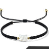 Faceless Cat Head Red String Connection Bracelet