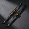 Tiger Eye Power Magnetic Buckle Multilayered Leather Bracelet
