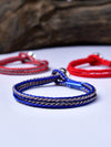 Handmade Button Protection Weave String Bracelet